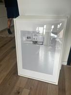 6x Ikea Ribba wissellijst wit 70x50 5 euro per stuk, Ophalen, Zo goed als nieuw, Hout, Minder dan 50 cm