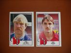 panini voetbal 85 ajax aad de mos en edo ophof 1985, Ophalen of Verzenden, Zo goed als nieuw, Ajax, Poster, Plaatje of Sticker