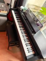 Yamaha Clavinova clp-124, Ophalen, Zo goed als nieuw, Zwart