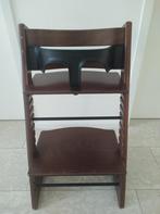 Stokke kinderstoel Walnoot - beuken -  bruin - brown, Ophalen, Gebruikt, Meegroeistoel, Stoelverkleiner