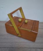 Vintage houten naaikistje., Ophalen of Verzenden, Zo goed als nieuw
