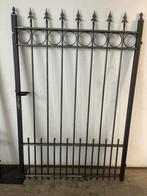 Tuinpoort 1.30 breed 1.80 hoog op maat, Ophalen of Verzenden, Nieuw, IJzer, Tuinhek