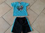 Nintja turtle shirt en broekje maat 116/122, Ophalen of Verzenden, Gebruikt