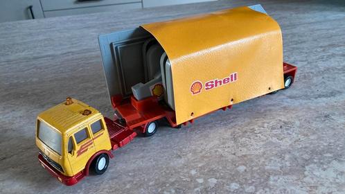 Matchbox - Mercedes Shell transport., Hobby en Vrije tijd, Modelauto's | 1:50, Gebruikt, Bus of Vrachtwagen, Matchbox, Ophalen of Verzenden