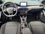 Ford Focus Wagon 1.0 EcoBoost Hybrid ST Line - Navi - Winter, 125 pk, Gebruikt, Leder en Stof, Origineel Nederlands