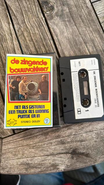 De zingende bouwvakkers cassette beschikbaar voor biedingen
