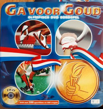 Ga voor Goud - Olympisch DVD Bordspel Nieuwstaat beschikbaar voor biedingen