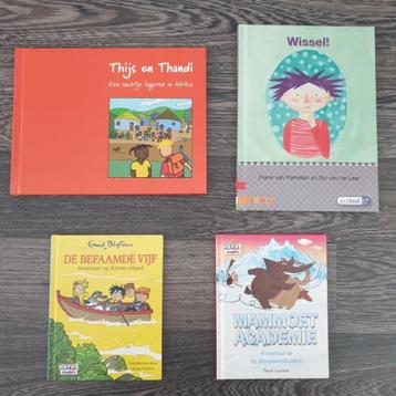 4 Diverse kinderboeken beschikbaar voor biedingen