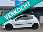 Peugeot 206 1.4 X-Design AUTOMAAT met weinig km's, Stof, Wit, 39 €/maand, 75 pk