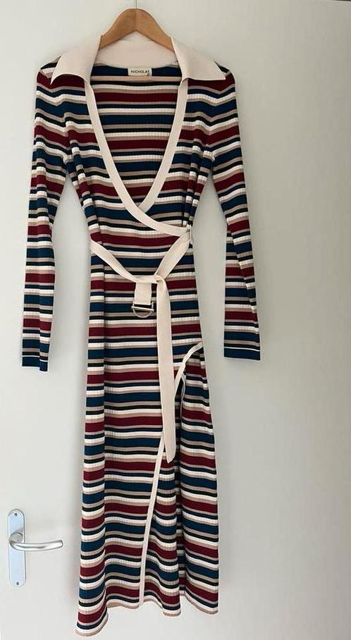 NICHOLAS wrapdress wikkeljurk maxi jurk met split M New Wow!, Kleding | Dames, Jurken, Nieuw, Maat 38/40 (M), Overige kleuren