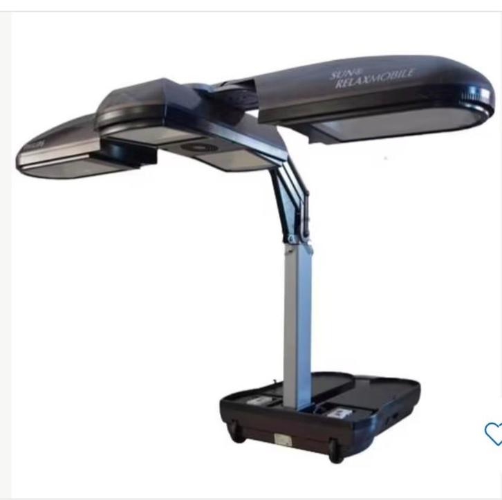 Philips Sunmobile 4S Zonnebank, Witgoed en Apparatuur, Zonnebanken en Gezichtsbruiners, Zo goed als nieuw, Zonnebank enkelzijdig