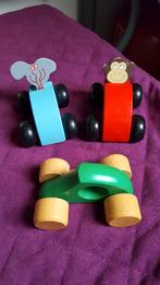 Houten auto's Ikea Vintage, Kinderen en Baby's, Speelgoed | Houten speelgoed, Ophalen of Verzenden, Zo goed als nieuw, Overige typen