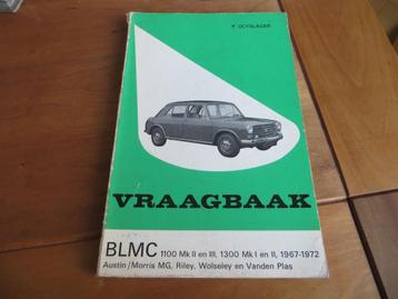 Vraagbaak Austin, Morris, Riley, Wolseley 1100, 1300 1967-72 beschikbaar voor biedingen