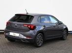Volkswagen Polo 1.0 TSI 95 pk DSG Life Edition | Travel Assi, Auto's, Volkswagen, Stof, Zwart, 1096 kg, Bedrijf