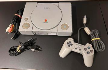 Sony PlayStation 1 met spel en controller beschikbaar voor biedingen