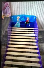 Frozen peuterbed, Kinderen en Baby's, Kinderkamer | Bedden, 70 tot 85 cm, Zo goed als nieuw, Matras, 140 tot 160 cm