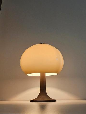 Dijkstra Holland mushroom space-age tafellamp 70er jr.  beschikbaar voor biedingen