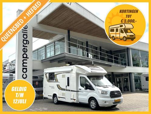 Benimar Tessoro 495 QUEENSBED + HEFBED 155PK ZONNEPANEEL, Caravans en Kamperen, Campers, Bedrijf, Half-integraal, tot en met 4