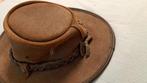 BC Cowboy hoed bruin leer M, Kleding | Heren, Ophalen of Verzenden, BC, Zo goed als nieuw, 57 cm (M, 7⅛ inch) of minder