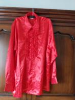 FLOWER POWER  BLOUSE MET RUCHES NIEUW, Kleding | Heren, Ophalen of Verzenden, Nieuw