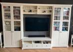 Liatorp IKEA kastenwand/ tv meubel/ vitrinekast, Huis en Inrichting, Kasten | Vitrinekasten, 25 tot 50 cm, 200 cm of meer, Gebruikt
