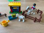 Lego duplo paardenset (plus jongetje met koe) 10806, Kinderen en Baby's, Speelgoed | Duplo en Lego, Ophalen of Verzenden, Zo goed als nieuw