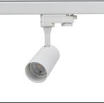 LED Spot Rail - Modern Design wit zwart. Gu10 lamp dimbaar, Metaal of Aluminium, Nieuw, Ophalen of Verzenden, Led