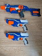 1x Nerf stockade, 2x Nerf N-strike Elite, Kinderen en Baby's, Speelgoed | Buiten | Actiespeelgoed, Ophalen of Verzenden, Zo goed als nieuw