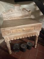 Hakblok Commode Keukenblok – Butcherblock uit INDIA, Ophalen, Gielen, 50 tot 70 cm, Info@houseofcoco.nl