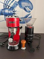 Delonghi piston espresso machine en elektrische bonenmachine, Witgoed en Apparatuur, Koffiezetapparaten, Ophalen of Verzenden