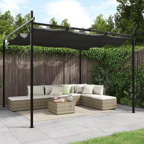 Pergola met uitschuifbaar dak 295x292x230, Tuin en Terras, Tuinmeubel-accessoires, Nieuw, Ophalen of Verzenden