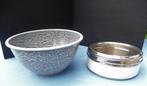 GRIJS WOLKJE EN OPDIEN SCHAAL, BRABANTIA KOEKBLIK ALS NIEUW, Verzenden, Zo goed als nieuw