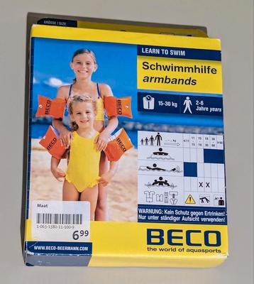 BECO zwemvleugeltjes - Maat 0 - 15-30 kg / 2-6 jaar - Oranje beschikbaar voor biedingen