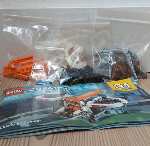 Lego creator 3 in 1 31071 droneverkenner, Kinderen en Baby's, Speelgoed | Duplo en Lego, Zo goed als nieuw, Lego, Complete set