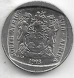 1  rand  1993  Zuid-Afrika. km. 138, Postzegels en Munten, Munten | Afrika, Ophalen of Verzenden, Zuid-Afrika, Losse munt