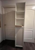 Billy boekenkast met deur, wit en 3 gloednieuwe planken., Huis en Inrichting, Kasten | Boekenkasten, Ophalen, Minder dan 50 cm