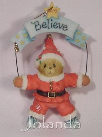 Cherished Teddies Ornament Believe beschikbaar voor biedingen