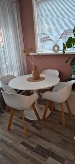 Complete eethoek, Huis en Inrichting, Tafels | Eettafels, Ophalen, 100 tot 150 cm, 50 tot 100 cm, Zo goed als nieuw