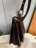 Kalf leer tasje uniek, Ophalen of Verzenden, Zo goed als nieuw, Schoudertasje