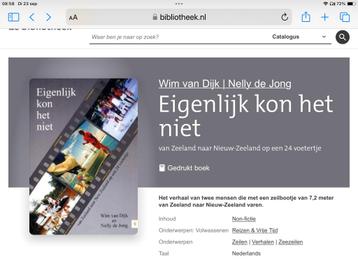 Gezocht,,,, eigenlijk kon het niet, reisverhaal Wim van Dijk beschikbaar voor biedingen