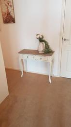 vintage sidetable, Huis en Inrichting, Tafels | Sidetables, Ophalen, Gebruikt, 25 tot 50 cm, Rechthoekig