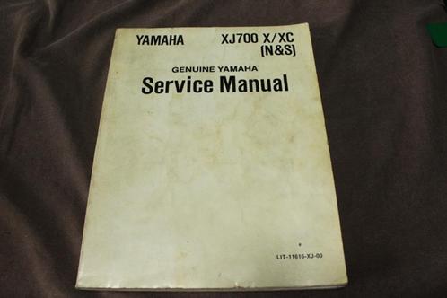Yamaha XJ700 X XC N&S 1985 motorcycle service manual XJ 700, Motoren, Handleidingen en Instructieboekjes, Yamaha, Ophalen of Verzenden