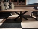 Grote eettafel met of zonder stoelen van €1200 voor €999, Ophalen, 200 cm of meer, 50 tot 100 cm, Zo goed als nieuw