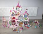 super mooi: groot kasteel koets toren Princess paardrijden, Ophalen of Verzenden, Zo goed als nieuw, Complete set