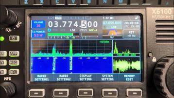 X6100 Xiegu HF/50MHz all Mode Transceiver 8W + ATU  beschikbaar voor biedingen
