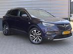 Opel Grandland X Ultimate 1.6 Turbo 180pk EAT8 | 1.600 KG TR, Auto's, 1380 kg, 4 cilinders, Blauw, Leder