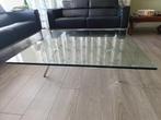 Salontafel, Huis en Inrichting, Tafels | Salontafels, Ophalen, Gebruikt, Glas, Minder dan 50 cm