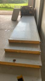 Damwand platen zilvergrijs, Doe-het-zelf en Verbouw, Ophalen, Gebruikt, Overige materialen, 100 mm of meer