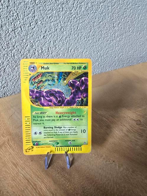 Muk aquapolis h17/h32, Hobby en Vrije tijd, Verzamelkaartspellen | Pokémon, Zo goed als nieuw, Meerdere kaarten, Ophalen of Verzenden