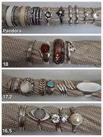 Schitterende zilveren ringen, oa met goud en diamant, Sieraden, Tassen en Uiterlijk, Bedels, Ophalen of Verzenden, Zo goed als nieuw
